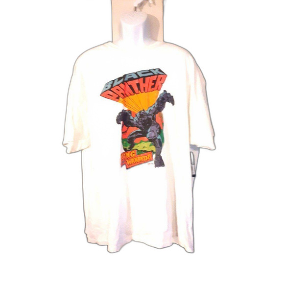 Junk Food clothing  XXL Black Panther T-Shirt NWT - Picture 1 of 6